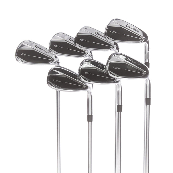 TaylorMade Qi Steel Mens Right Hand Irons 5-SW Stiff - KBS Max 85
