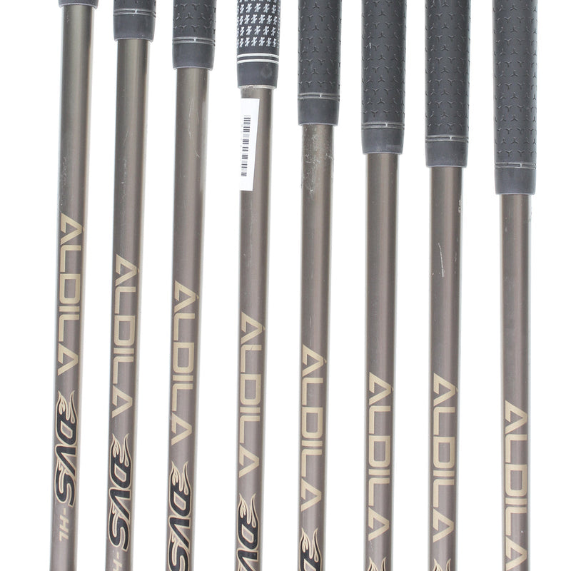 Cobra King SZ Graphite Mens Right Hand Irons 4-SW Senior - Cobra Aldila DVS HL 65