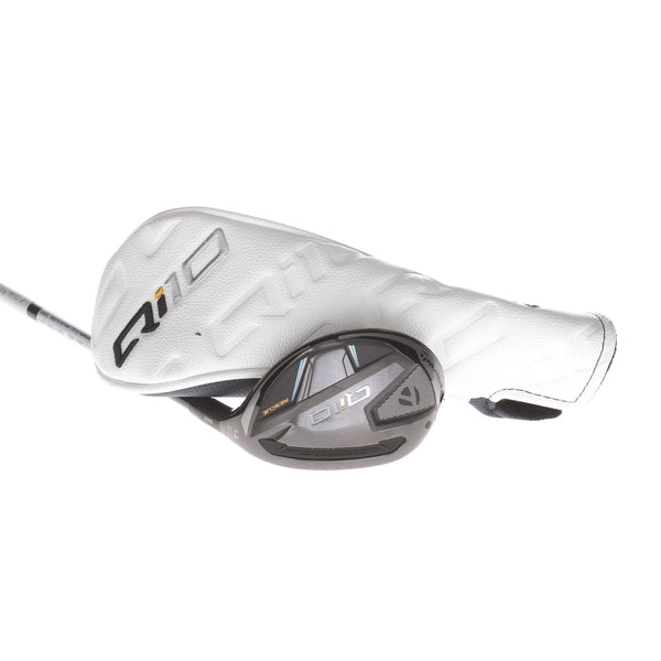 TaylorMade Qi10 Graphite Mens Right Hand 4 Hybrid 22* Stiff - Fujikura Ventus TR HB 7-S