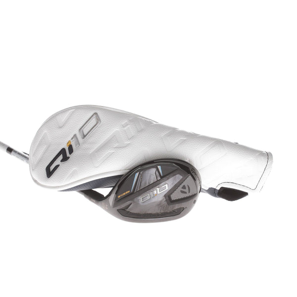 TaylorMade Qi10 Graphite Mens Right Hand 4 Hybrid 22* Stiff - Fujikura Ventus TR HB 7-S