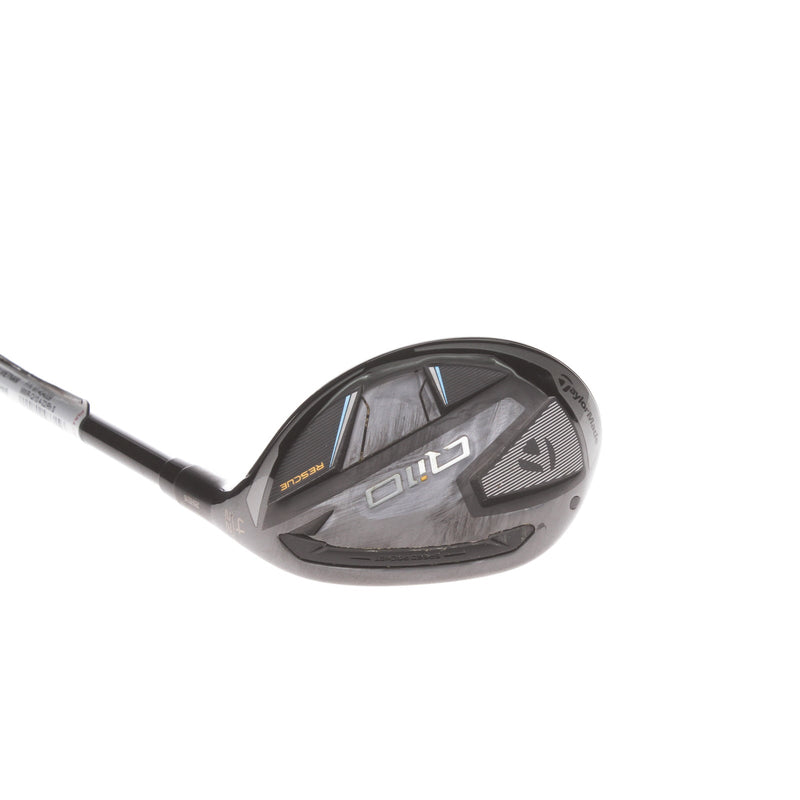 TaylorMade Qi10 Graphite Mens Right Hand 4 Hybrid 22* Stiff - Fujikura Ventus TR HB 7-S