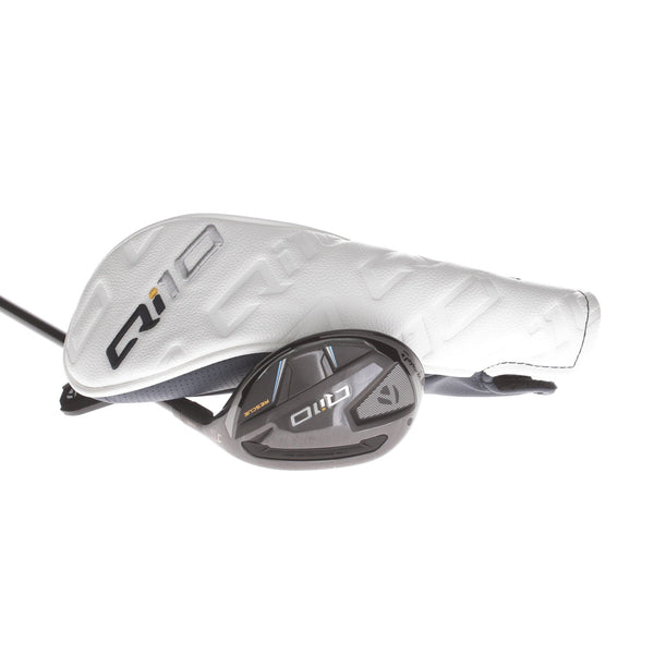 TaylorMade Qi10 Graphite Mens Right Hand 4 Hybrid 22* Stiff - Fujikura Ventus TR HB 7-S