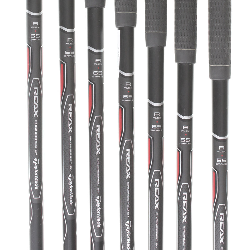 TaylorMade RSi1 Graphite Mens Right Hand Irons 4-PW Regular - REAX 65