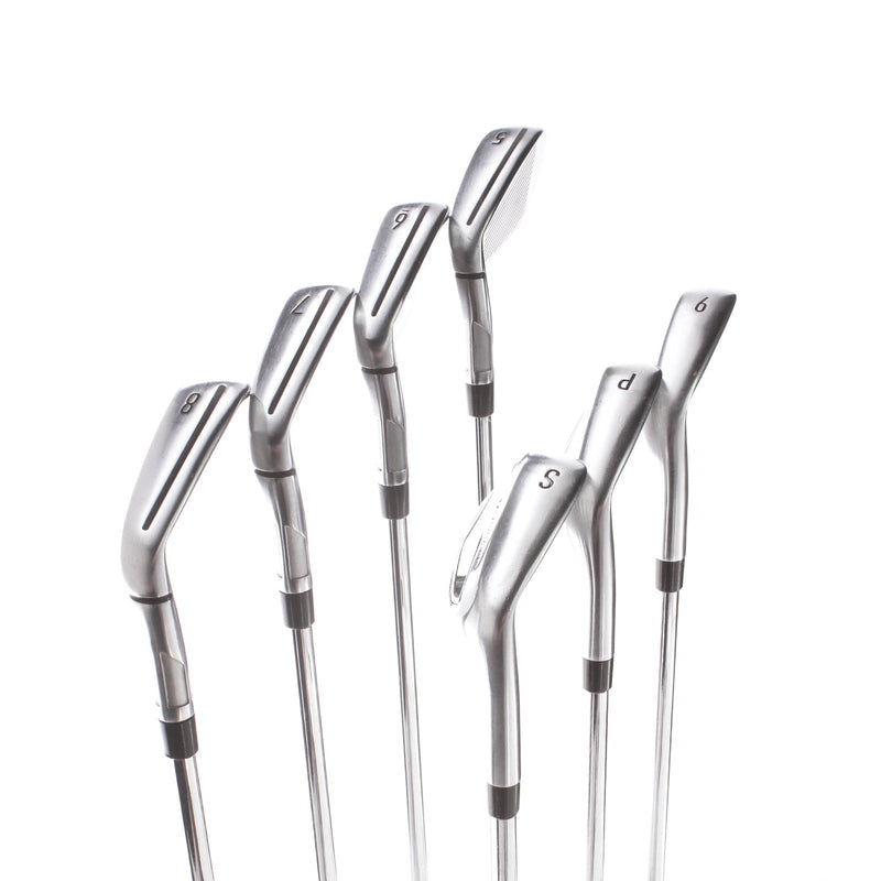 TaylorMade Qi Steel Mens Right Hand Irons 5-SW Stiff - KBS Max 85