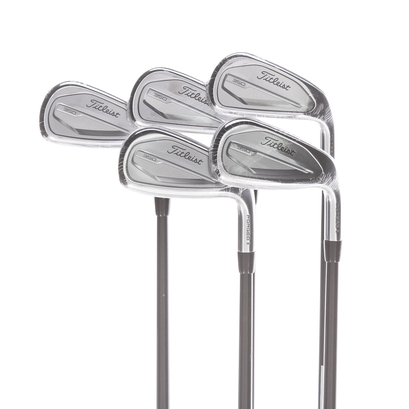 Titleist T350 Graphite Mens Right Hand Irons 6-PW 2* Upright Regular - Tensei AV Blue Series