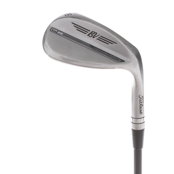 Titleist Wedge Works Steel Mens Right Hand Lob Wedge 58* 2* Flat L Grind Wedge - BV Vokey