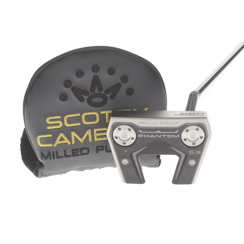 Scotty Cameron Phantom X 2022 Mens Right Hand Putter 34" Mallet 1* Flat - Scotty Cameron