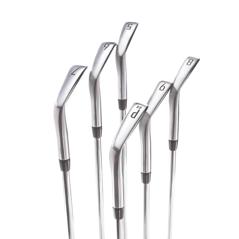 Titleist T150 Steel Mens Right Hand Irons 5-PW +0.5" 1* Flat Stiff - AMT Tour White S300