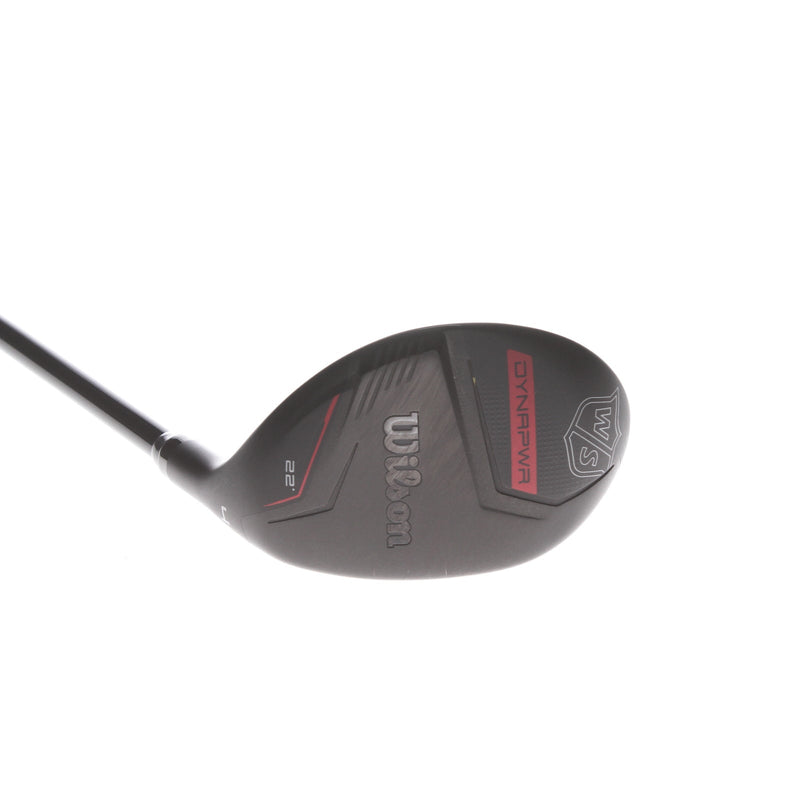 Wilson Dynapower Graphite Mens Right Hand 4 Hybrid 22* Regular - Hzrdus Smoke RDX 5.5 70g HY