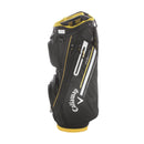 Callaway Chev 14+ Cart Bag - Black/Yellow