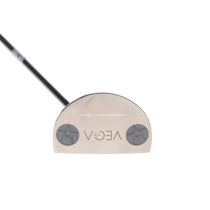Vega Merak Gold SM Centre Shaft Mens Right Hand Putter 35" Mallet - Vega