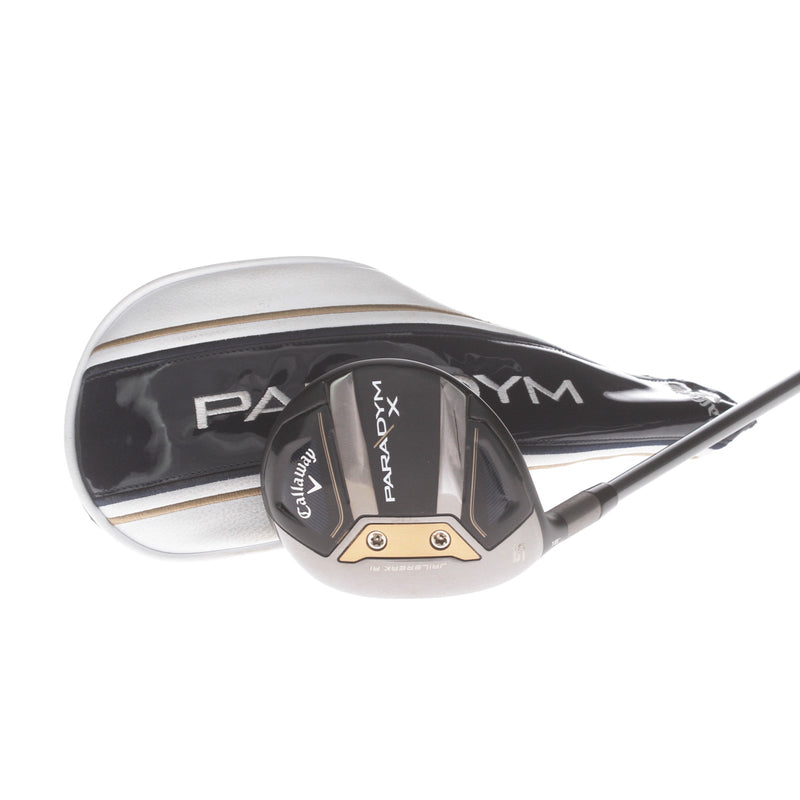 Callaway Paradym X Graphite Mens Left Hand Fairway 5 Wood 18* Regular - Hzrdus 5.5 60g