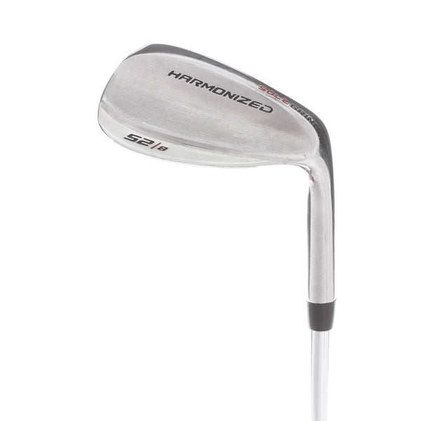 Wilson Harmonized Steel Mens Right Hand Gap Wedge 52* 8 Bounce Sole Grind Wedge - Wilson Harmonized