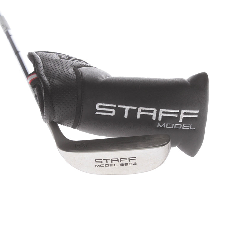 Wilson Model 8802 Mens Left Hand Putter 34.5" Blade - Lamkin Deep Etched