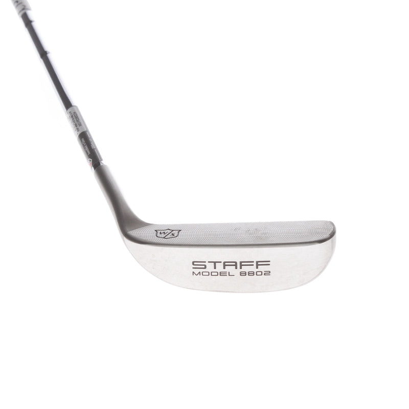 Wilson Model 8802 Mens Left Hand Putter 34.5" Blade - Lamkin Deep Etched
