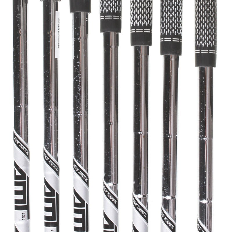 Titleist T300 Steel Mens Right Hand Irons 4-PW Stiff - AMT Black S300