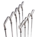 Wilson Deep Red Steel Mens Right Hand Irons 3-SW Regular - Step Control 450