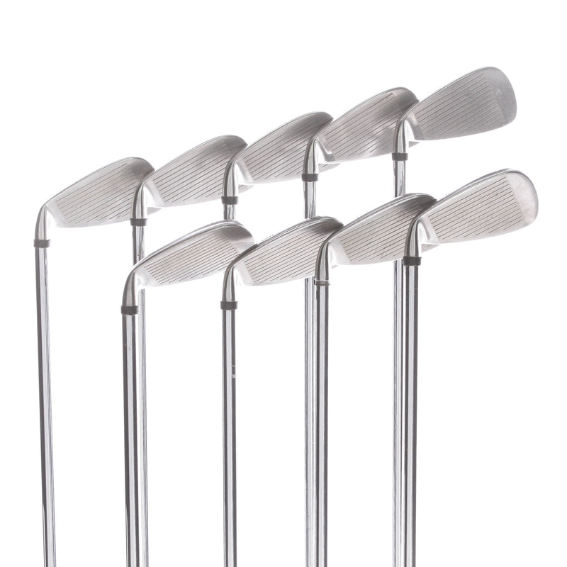 Wilson Deep Red Steel Mens Right Hand Irons 3-SW Regular - Step Control 450