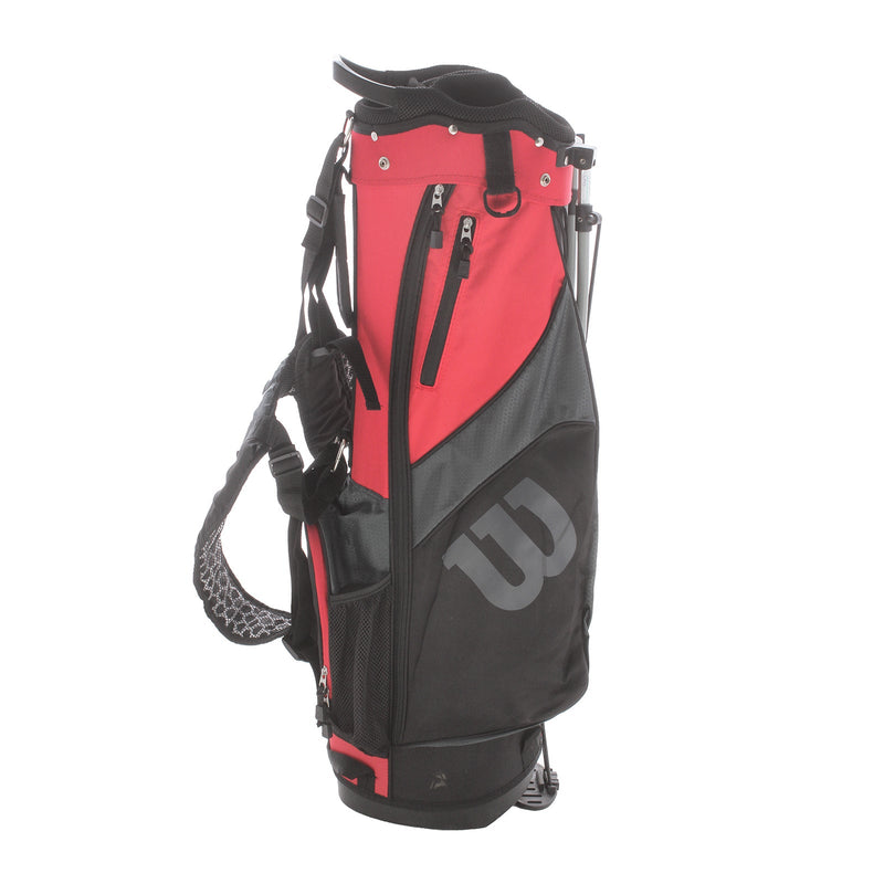 Wilson Stand Bag - Black/Red