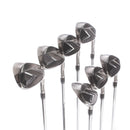 TaylorMade Stealth Steel Mens Right Hand Irons 5-SW Regular - KBS Max MT 85