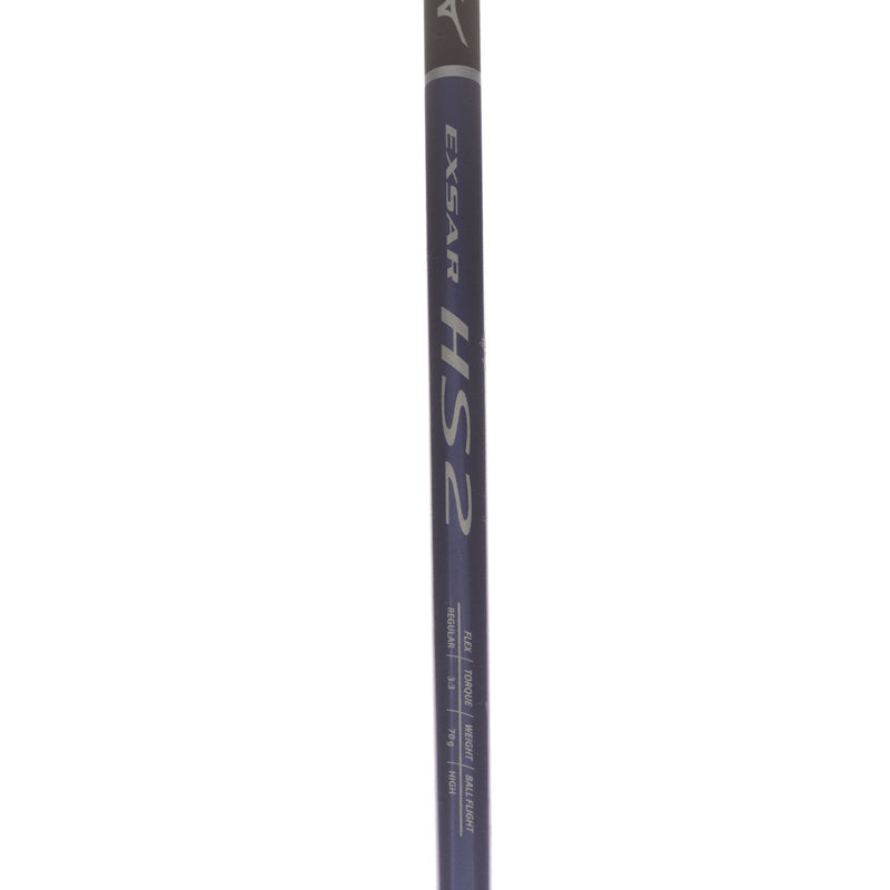 Mizuno CLK Fli Hi Graphite Mens Right Hand 3 Hybrid 20* Regular - Mizuno Exsar HS2 70g