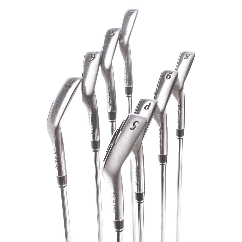 Wilson Ci9 Steel Mens Right Hand Irons 4-SW Regular - SS 105