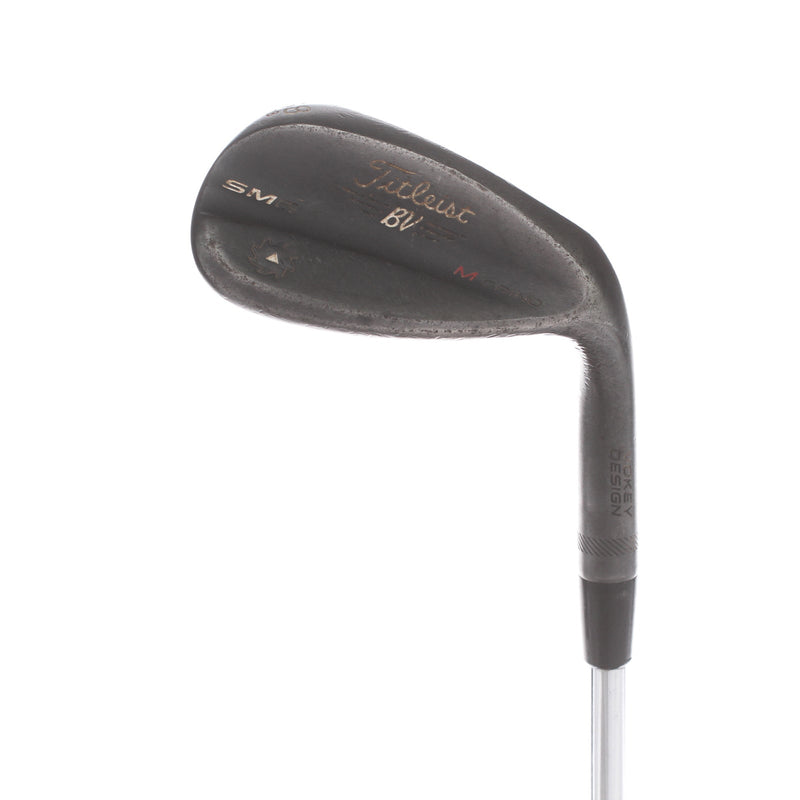 Titleist SM6 Vokey Steel Mens Right Hand Lob Wedge 58* 8 Bounce M Grind Wedge - SM6 Vokey