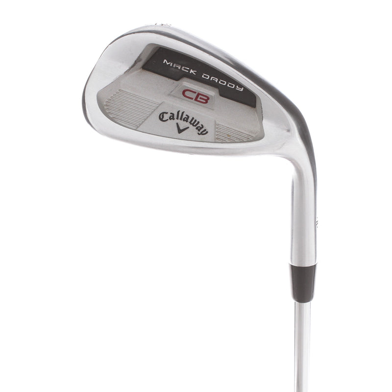 Callaway Mack Daddy CB Steel Mens Right Hand Sand Wedge 54* 14 Bounce Wedge - KBS Hi-Rev 2.0