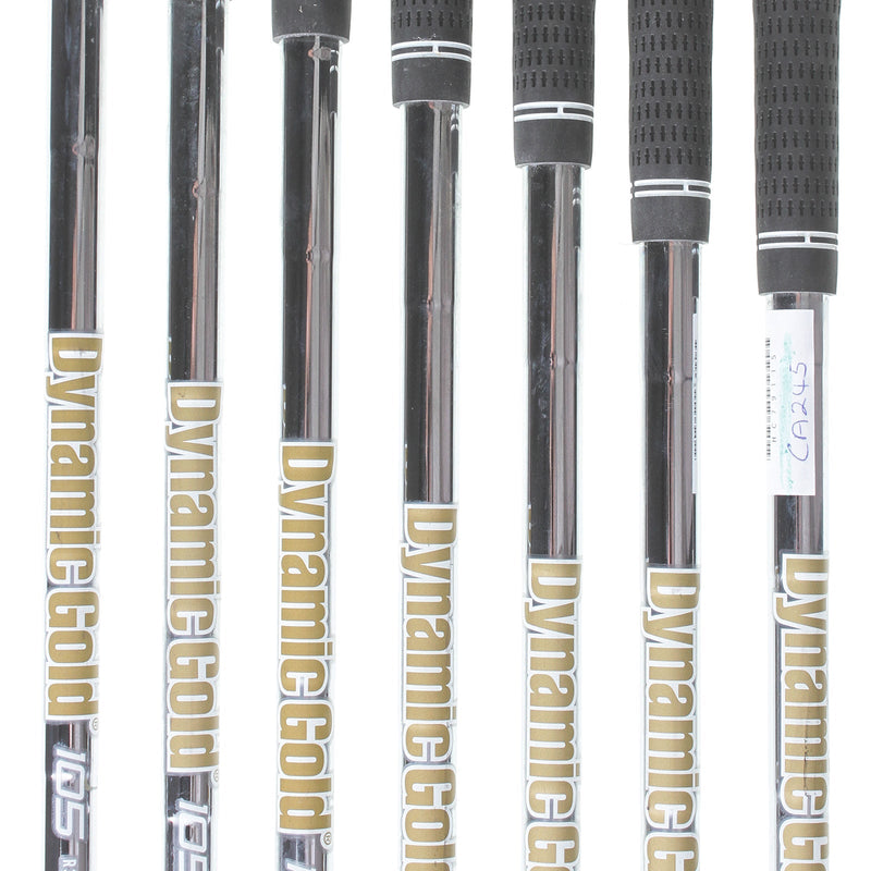 Mizuno JPX 921 Hot Metal Steel Mens Right Hand Irons 5-GW 1* Upright Regular - Dynamic Gold 105 R300