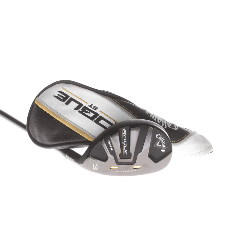 Callaway Rogue ST Max Graphite Mens Right Hand 3 Hybrid 19* Stiff - Tensei AV Series 75 Blue