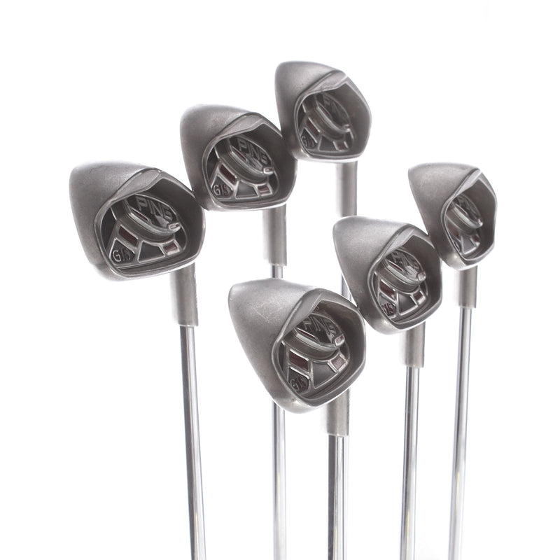 Ping G15 Steel Mens Right Hand Irons 5-PW Blue Dot 1* Upright Regular - Ping AWT