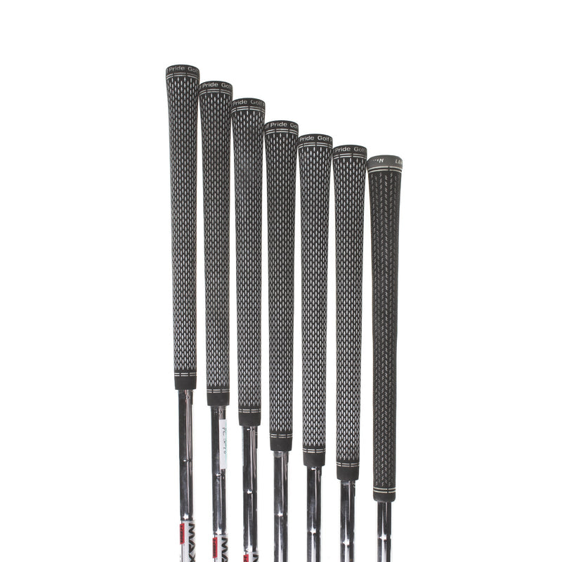 TaylorMade Sim Max Steel Mens Right Hand Irons 5-SW Regular - KBS Max 85