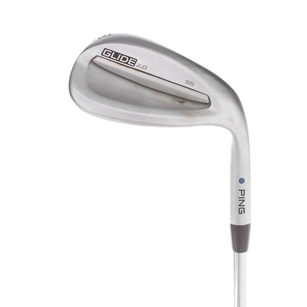 Ping Glide 2.0 Steel Mens Right Hand Lob Wedge 58* 10 Bounce SS Grind Stiff - Ping AWT 2.0