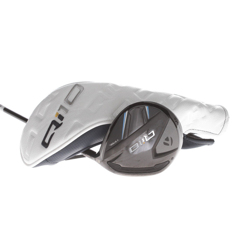 TaylorMade Qi10 Graphite Mens Right Hand Fairway 3 Wood 15* Stiff - Fujikura Ventus TR FW 6-S