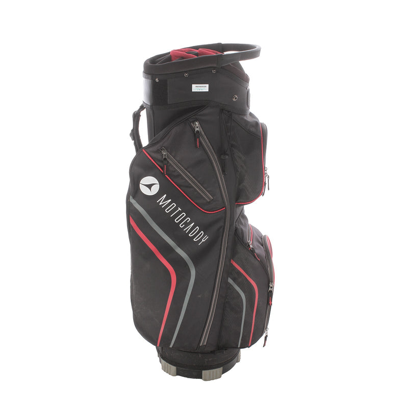 Motocaddy Lite Series Cart Bag - Black/Red/White