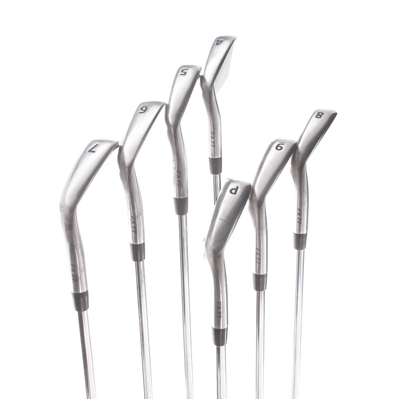 Ram FX77 Steel Mens Right Hand Irons 4-PW Regular - KBS Tour 90
