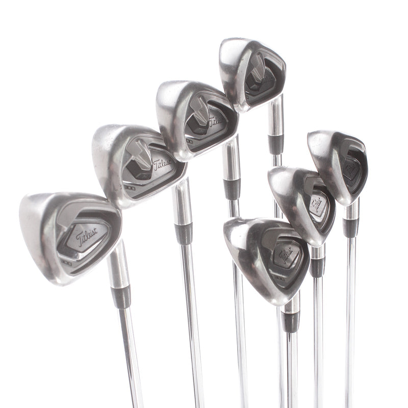 Titleist T300 Steel Mens Right Hand Irons 5-GW+SW Regular - True Temper AMT Red R300