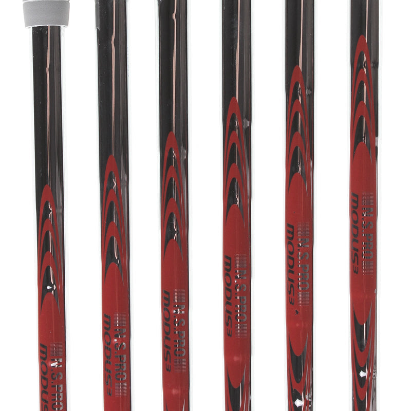 Mizuno Pro 245 Steel Mens Left Hand Irons 5-PW Stiff - N.S.Pro Modus 3 Tour 120