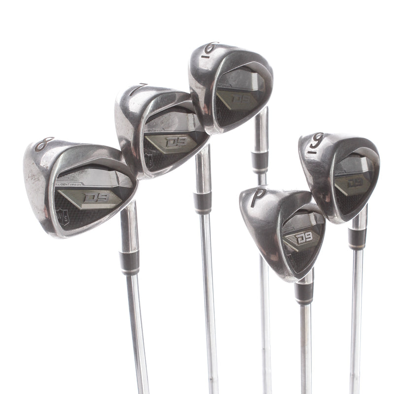 Wilson D9 Steel Mens Right Hand Irons 6-PW Regular - KBS Tour 110 R