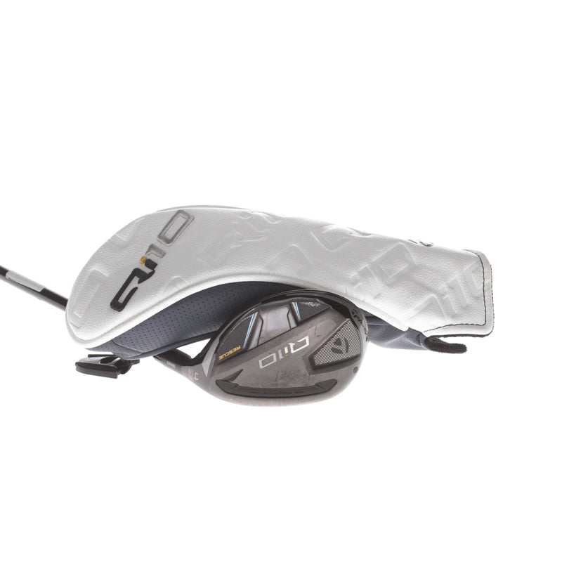 TaylorMade Qi10 Graphite Mens Right Hand 4 Hybrid 22* Stiff - Fujikura Ventus TR HB 7-S