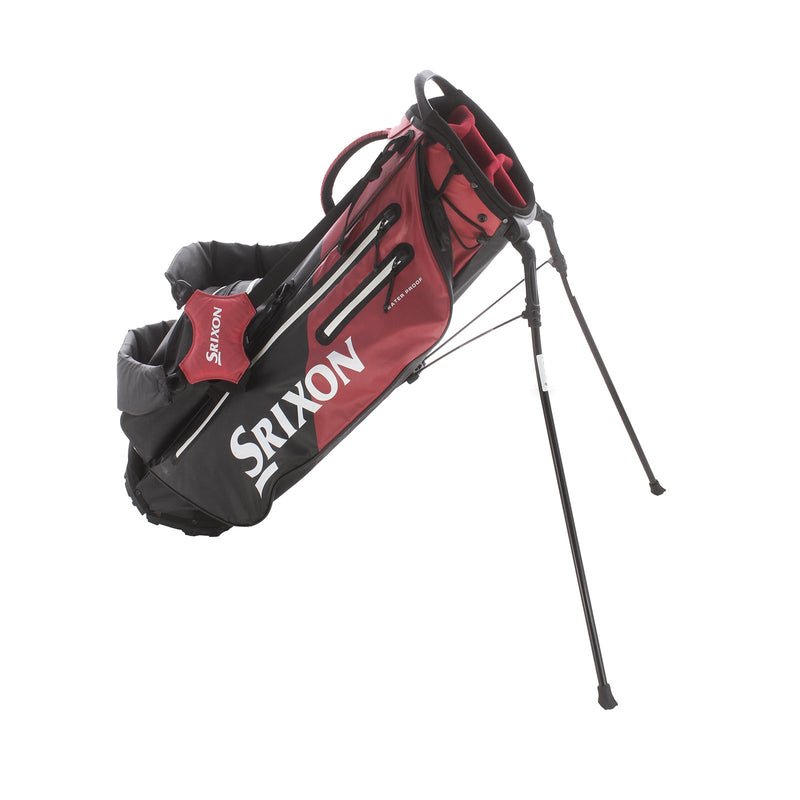 Srixon Weatherproof Stand Bag - Black/Red