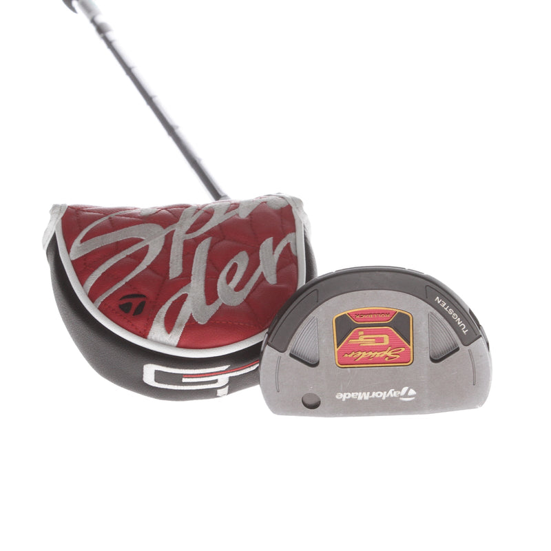 TaylorMade Spider GT Rollback Mens Right Hand Putter 34" Mallet - TaylorMade Super Stroke Pistol GTR 1.0