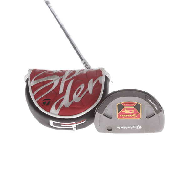 TaylorMade Spider GT Rollback Mens Right Hand Putter 34" Mallet - TaylorMade Super Stroke Pistol GTR 1.0