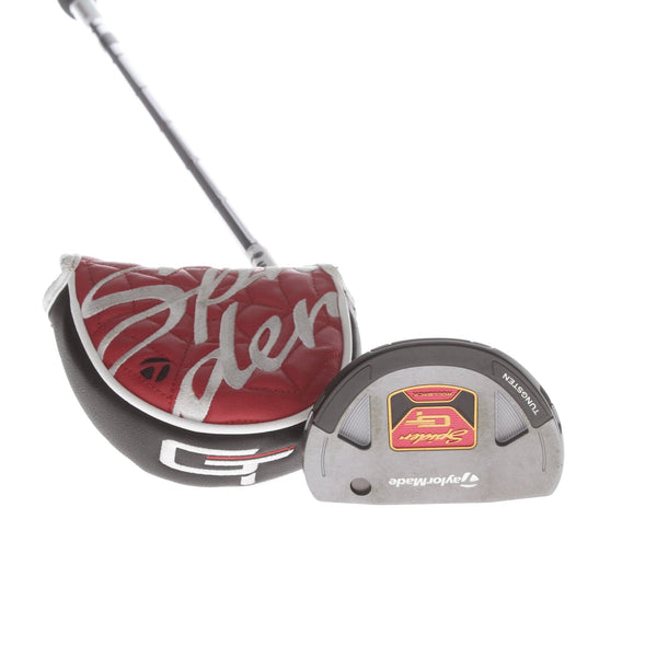 TaylorMade Spider GT Rollback Mens Right Hand Putter 34" Mallet - TaylorMade Super Stroke Pistol GTR 1.0