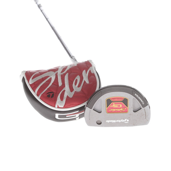 TaylorMade Spider GT Rollback Mens Right Hand Putter 34" Mallet - TaylorMade Super Stroke Pistol GTR 1.0