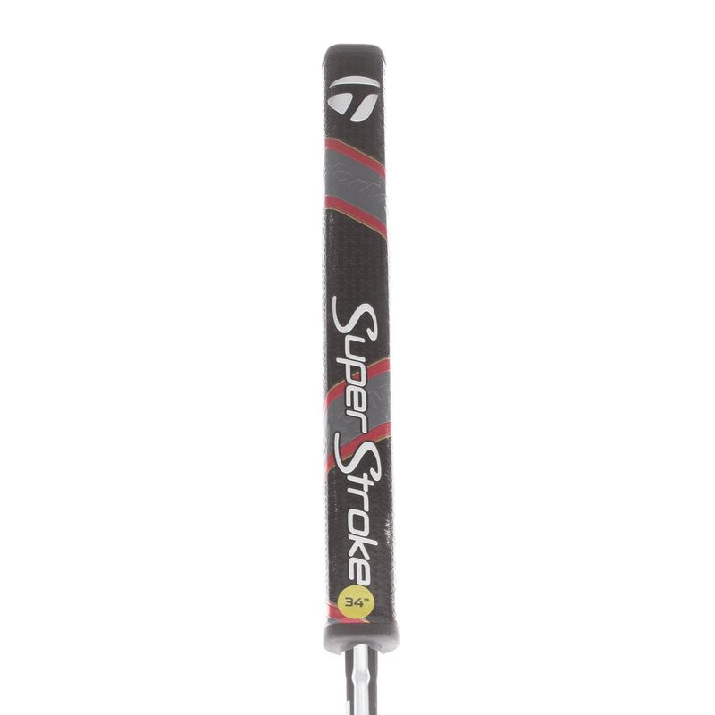 TaylorMade Spider GT Rollback Mens Right Hand Putter 34" Mallet - TaylorMade Super Stroke Pistol GTR 1.0