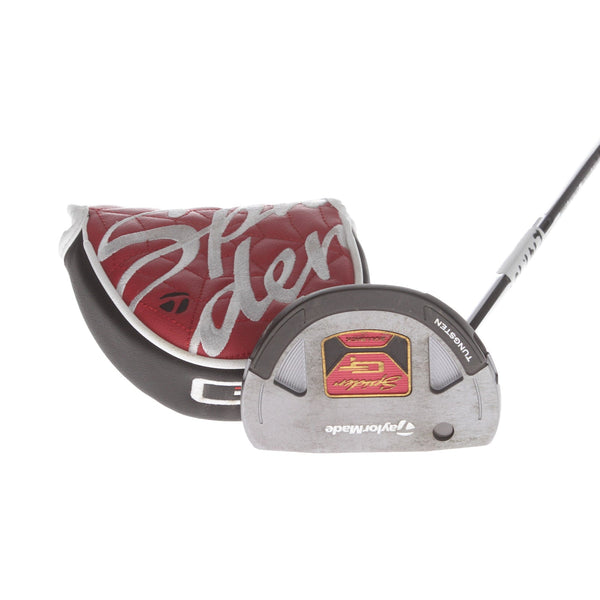 TaylorMade Spider GT Rollback Mens Left Hand Putter 35" Mallet - TaylorMade Super Stroke Pistol GTR 1.0