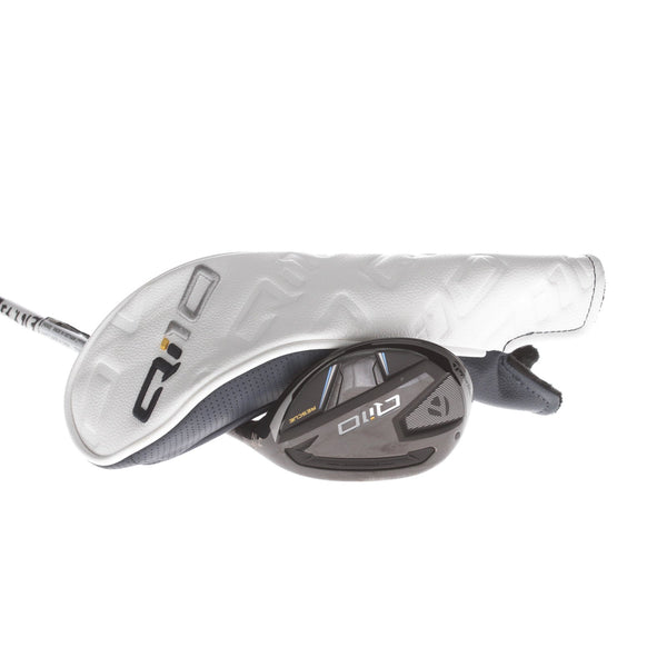 TaylorMade Qi10 Graphite Mens Right Hand 4 Hybrid 22* Stiff - Fujikura Ventus TR HB 7-S