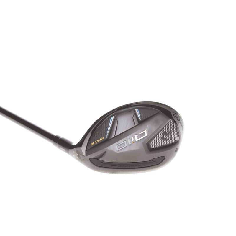 TaylorMade Qi10 Graphite Mens Right Hand 4 Hybrid 22* Stiff - Fujikura Ventus TR HB 7-S