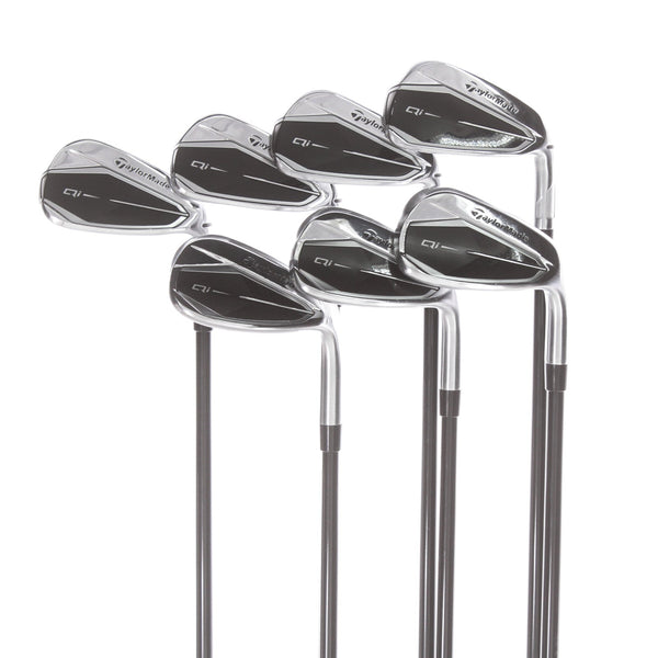 TaylorMade Qi Graphite Mens Right Hand Irons 5-SW Senior - Fujikura Ventus TR 5-A